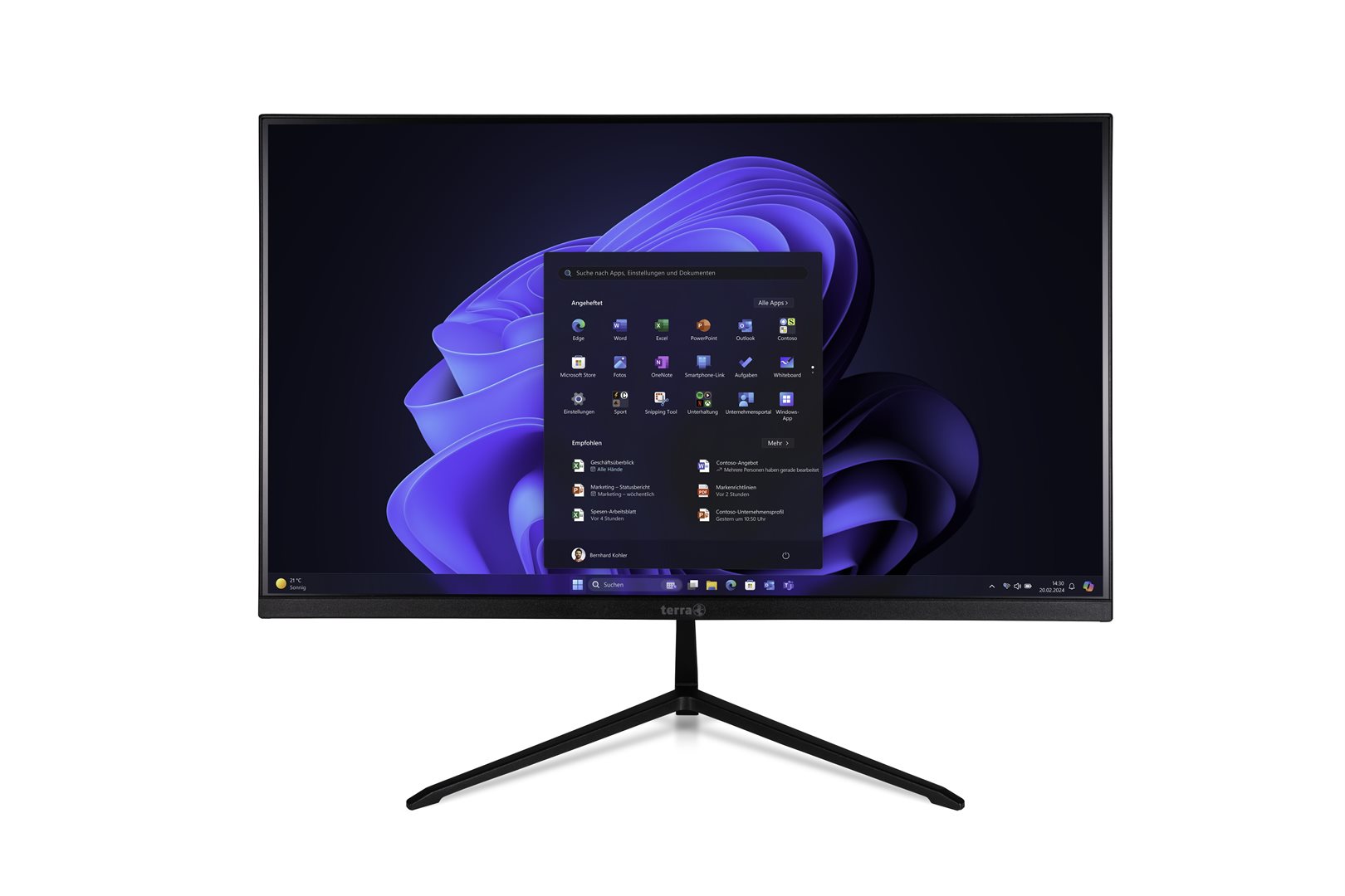 TERRA ALL-IN-ONE-PC 2401 GREENLINE - Kompaktowy komputer dla biura - obrazek 4