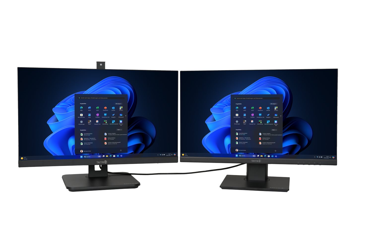 WORTMANN TERRA ALL-IN-ONE-PC 2410HA GREENLINE - Komputer biurkowy zintegrowany z ekranem - obrazek 2