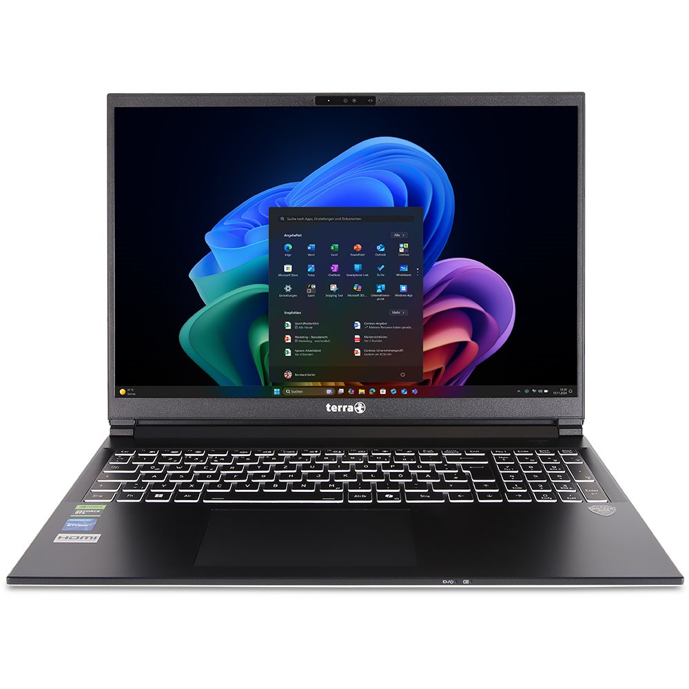 TERRA MOBILE GAMER ELITE 3A R7-Ai350 W11P - Laptop dla graczy i profesjonalistów - obrazek 2