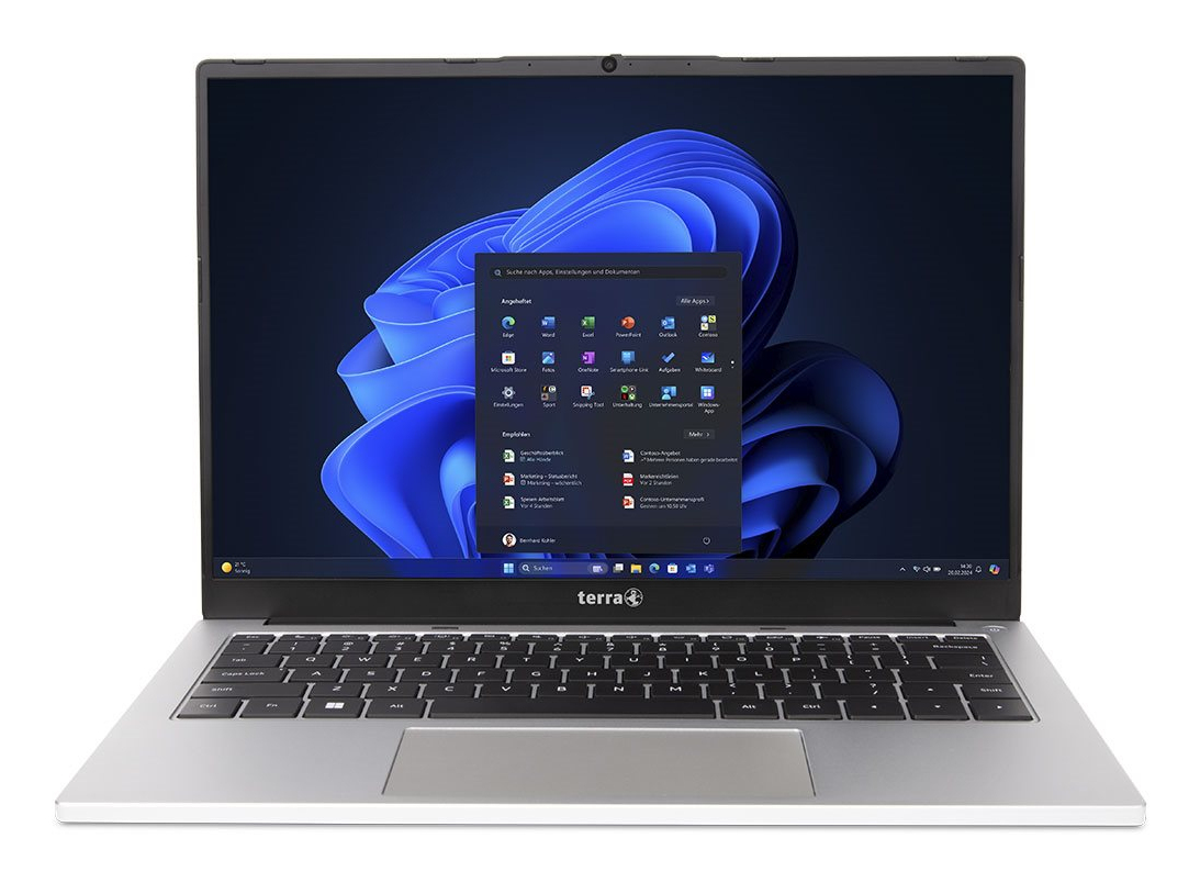 TERRA MOBILE 1410M US - Mobilny Laptop Biznesowy - obrazek 3