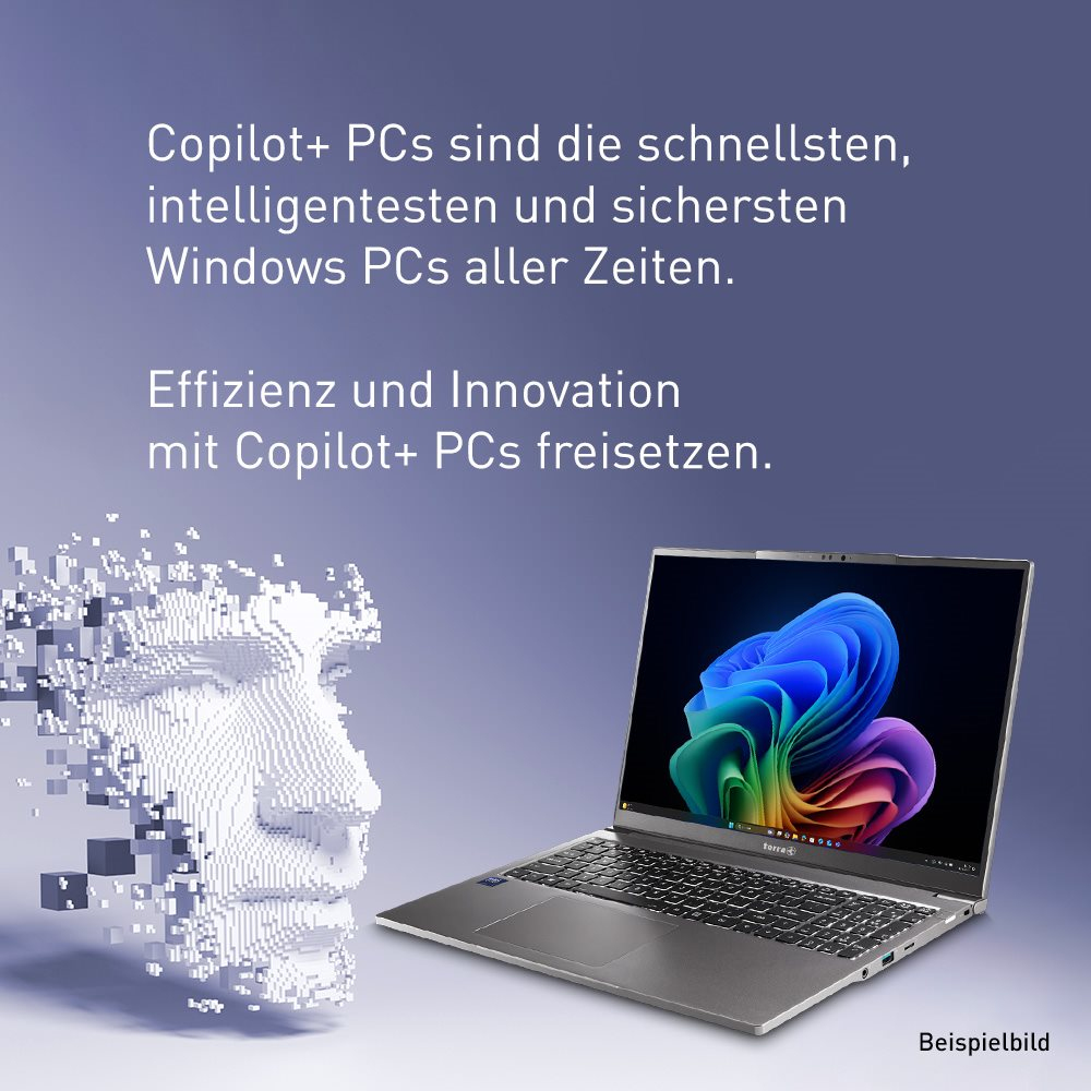 TERRA MOBILE 1671L Copilot+ PC - Notebook Biznesowy 16 cali